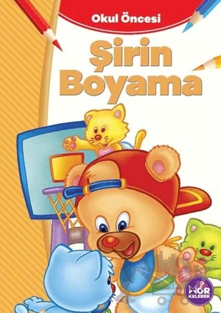 Şirin Boyama – Kolektif – Mor Kelebek kitap kapağı