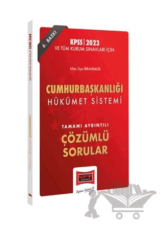 Yargı Yayınları 2023 KPSS ve Tüm Kurum Sınavları İçin Cumhurbaşkanlığı Hükümet Sistemi Tamamı Ayrıntılı Çözümlü Sorular – Kolektif – Yargı Yayınevi kitap kapağı