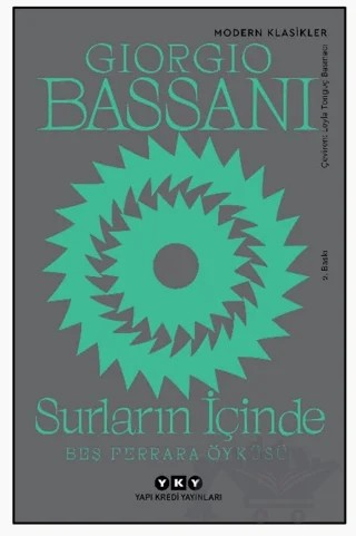 Surların İçinde – Beş Ferrara Öyküsü – Giorgio Bassani – Yapı Kredi Yayınları kitap kapağı