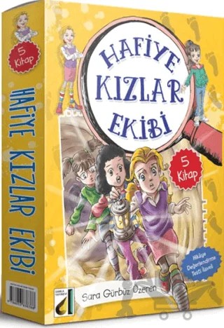 Hafiye Kızlar Ekibi 5 Kitap Takım – Sara Gürbüz Özeren – Damla Yayınevi kitap kapağı