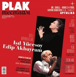 Plak Mecmuası Sayı: 5 Mayıs-Haziran-Temmuz 2019 – Plak Mecmuası Dergisi kitap kapağı