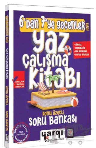 Yargı Ders Arkadaşım 6dan 7ye Geçenler İçin Yaz Çalışma Kitabı – Kolektif – Yargı Yayınevi kitap kapağı