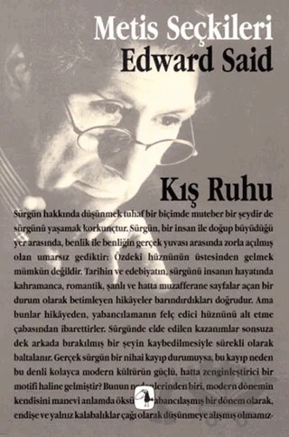 Kış Ruhu – Edward W. Said – Metis Yayınları kitap kapağı