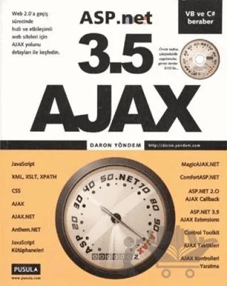 Asp.net Ajax 3.5 – Daron Yöndem – Pusula Yayıncılık kitap kapağı
