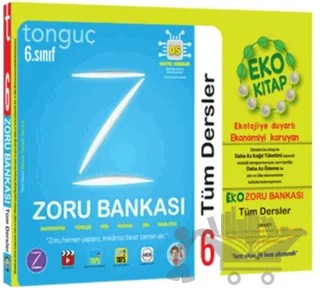 6. Sınıf Tüm Dersler Eko Zoru Bankası – Kolektif – Tonguç Akademi kitap kapağı