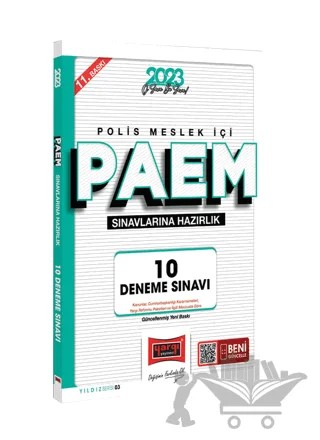 Yargı Yayınları 2023 Yıldız Serisi PAEM Sınavlarına Hazırlık 10 Deneme Sınavı – Kolektif – Yargı Yayınevi kitap kapağı