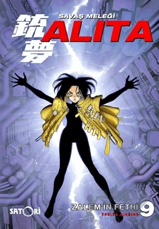 Savaş Meleği Alita Cilt 9 – Yukito Kishiro – Satori kitap kapağı