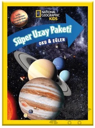 National Geographic Kids - Süper Uzay Paketi Oku Eğlen – Elizabeth Carney – Beta Kids kitap kapağı