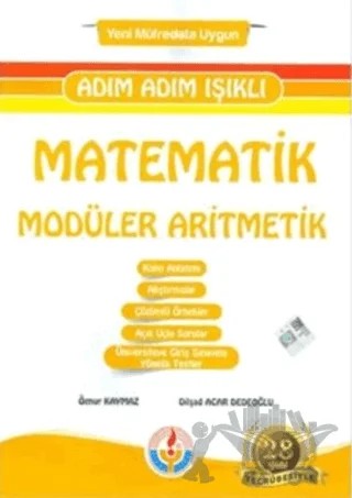 Adım Adım Işıklı Matematik Modüler Aritmetik – Dilşad Acar Dedeoğlu, Öznur Kaymaz – Bilal Işıklı Yayınları kitap kapağı