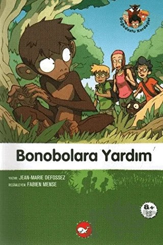 Bonobolara Yardım – Jean-Marie Defossez – Beyaz Balina Yayınları kitap kapağı