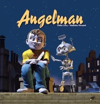 Angelman – Didier Levy – Sarıgaga Yayıncılık kitap kapağı
