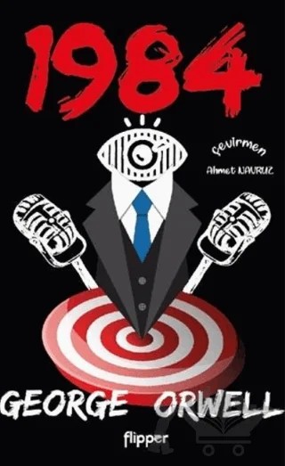 1984 – George Orwell – Flipper Yayıncılık kitap kapağı