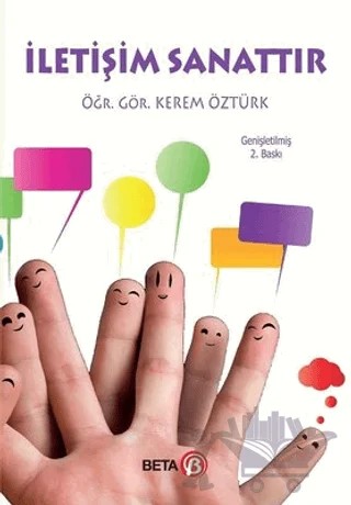 İletişim Sanattır – Kerem Öztürk – Beta Yayınevi kitap kapağı