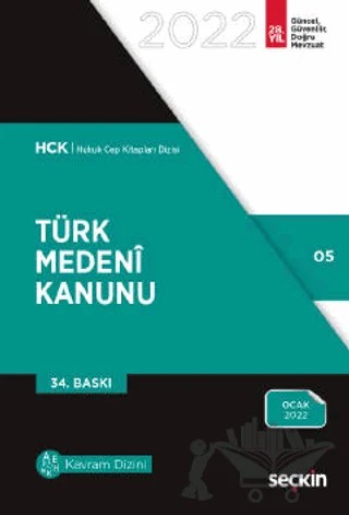 Türk Medeni Kanunu – Remzi Özmen – Seçkin Yayıncılık kitap kapağı