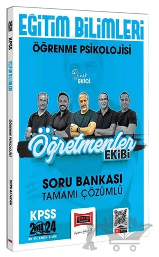 KPSS Eğitim Bilimleri Öğretmenler Ekibi Öğrenme Psikolojisi Tamamı Çözümlü Soru Bankası – Kolektif – Yargı Yayınevi kitap kapağı