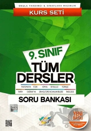 9. Sınıf Tüm Dersler Soru Bankası Kurs Seti – Kolektif – Fdd Yayınları kitap kapağı