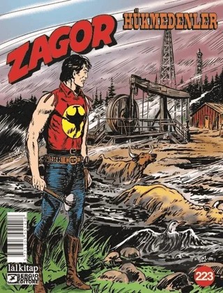 Zagor Sayı 223 - Hükmedenler – Antonio Zamberletti – Lal Kitap kitap kapağı