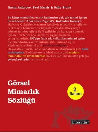 Görsel Mimarlık Sözlüğü – Gavin Ambrose – Literatür Yayıncılık kitap kapağı