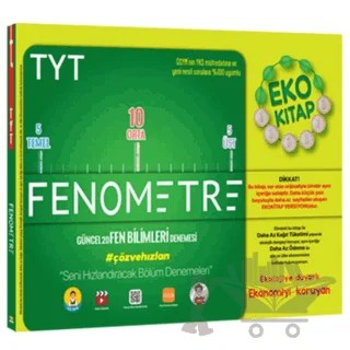 TYT Fenometre Eko – Kolektif – Tonguç Akademi kitap kapağı