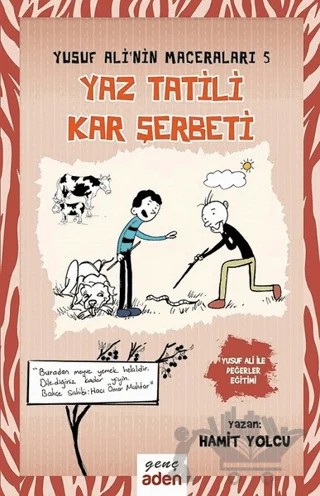 Yaz Tatili, Kar Şerbeti – Hamit Yolcu – Aden Yayıncılık kitap kapağı