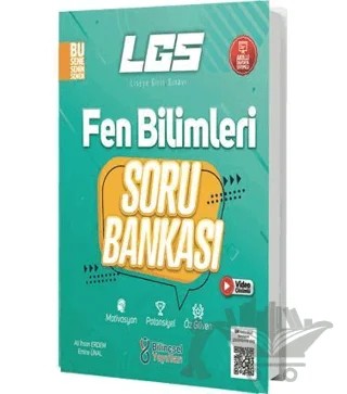 8. Sınıf LGS Fen Bilimleri Soru Bankası – Emine Ünal, Ali İhsan Erdem – Bilinçsel Yayınları kitap kapağı