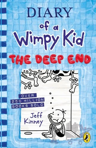 Diary of a Wimpy Kid: The Deep End – Jeff Kinney – Puffin Books kitap kapağı