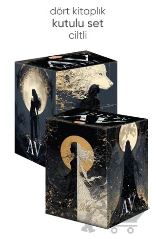 Av Serisi Kutulu Set (4 Kitap) – M. Rise – İndigo Kitap kitap kapağı