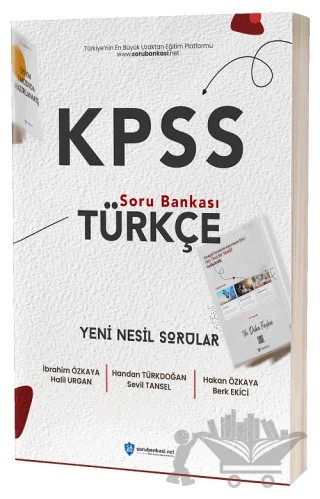 KPSS Türkçe Soru Bankası – Kolektif – Sorubankası Net Yayınları kitap kapağı