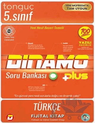 5. Sınıf Dinamo Türkçe Soru Bankası – Kolektif – Tonguç Akademi kitap kapağı