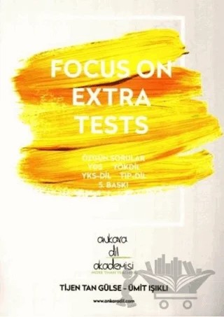 Focus On Extra Tests – Tijen Tan Gülse, Ümit Işıklı – Ankara Dil Akademisi kitap kapağı