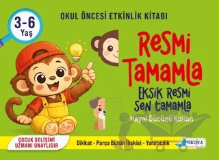 Resmi Tamamla – Nevbahar Erçoklu – Harika Çocuk Yayınları kitap kapağı
