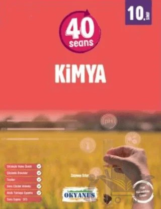 10. Sınıf 40 Seans Kimya – Zeynep Ertaş – Okyanus Yayınları kitap kapağı