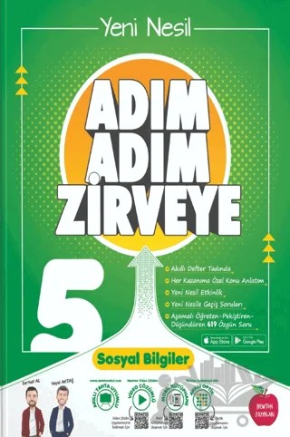 5. Sınıf Adım Adım Zirveye Sosyal Bilgiler Soru Bankası – Serhat Al, Veysi Aktaş – Newton Yayınları kitap kapağı