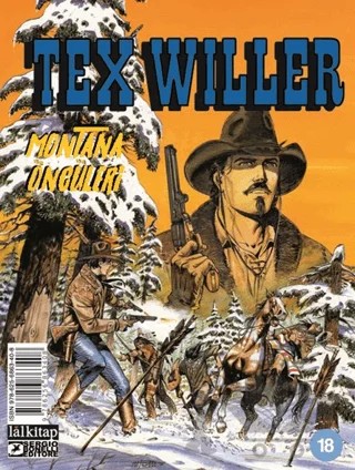 Tex Willer sayı 18 – Mauro Boselli – Lal Kitap kitap kapağı