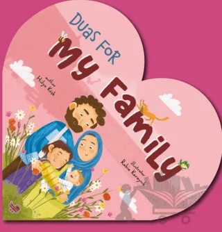 Duas For My Family (İngilizce Ailem İçin Dualar) – Hülya Köşk – Puset Kitap kitap kapağı
