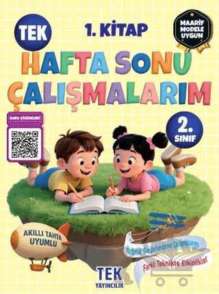 2. Sınıf Hafta Sonu Çalışmalarım 1. Kitap – Kolektif – Tek Yayıncılık kitap kapağı