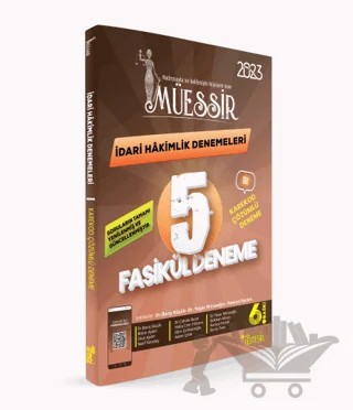 Müessir İdari Hakimlik Denemeleri- 2023 Cevaplı Karekod Çözümlü Deneme – Kolektif – Temsil Kitap kitap kapağı