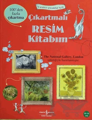 Çıkartmalı Resim Kitabım – Kate Davies, Sarah Courtauld – İş Bankası Kültür Yayınları kitap kapağı
