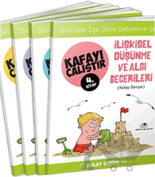 Kolay Seviye - Kafayı Çalıştır (4 Kitap Takım) – Kolektif – Uğurböceği Yayınları kitap kapağı