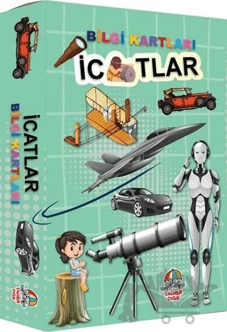 İcatlar - Bilgi Kartları – Kolektif – Yağmur Çocuk kitap kapağı