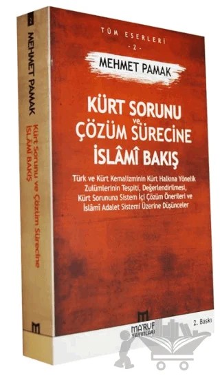 Kürt Sorunu ve Çözüm Sürecine İslami Bakış – Mehmet Pamak – Ma'ruf Yayınları kitap kapağı