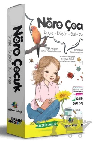 Nöro Çocuk: Düşle - Düşün - Bul - Yap – Yeter Akbıyık, Fevzi Bakır – Eğiten Kitap kitap kapağı