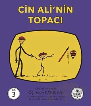 Cin Ali'nin Topacı – Rasim Kaygusuz – Cin Ali Yayınları kitap kapağı