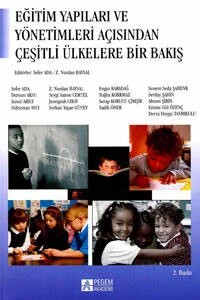 Eğitim Yapıları ve Yönetimleri Açısından Çeşitli Ülkelere Bakış – Sefer Ada, Derya Duygu Tanrıkulu, Dursun Aksu, İsmet Arıcı – Pegem Akademi Yayıncılık kitap kapağı