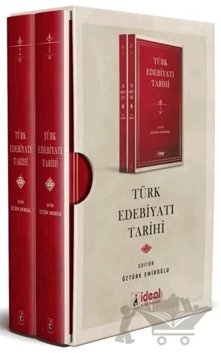 Türk Edebiyatı Tarihi (2 Cilt Kutulu Set) – Öztürk Emiroğlu – İdeal Kültür Yayıncılık kitap kapağı