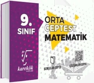 9. Sınıf Matematik Orta Cep Test – Kolektif – Karekök Yayıncılık kitap kapağı