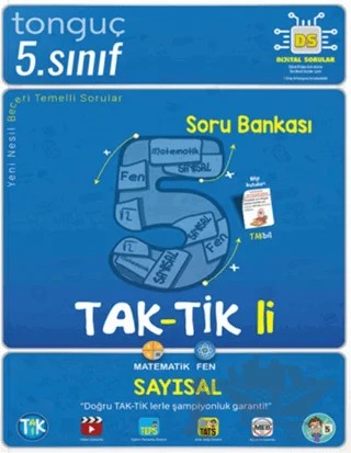 5. Sınıf Taktikli Sayısal Soru Bankası – Kolektif – Tonguç Akademi kitap kapağı