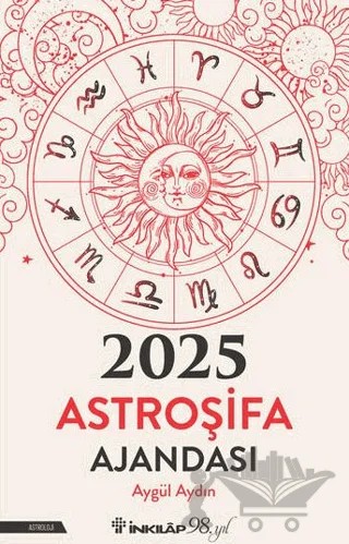 2025 Astroşifa Ajandası – Aygül Aydın – İnkılap Kitabevi kitap kapağı