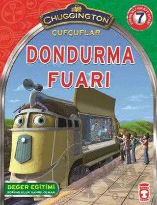 Çufçuflar: Dondurma Fuarı – Chuggington – Timaş Çocuk kitap kapağı