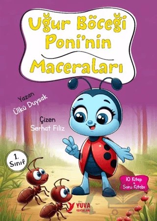 Uğur Böceği Poni'nin Maceraları (10 Kitap) – Ülkü Duysak – Yuva Yayınları kitap kapağı